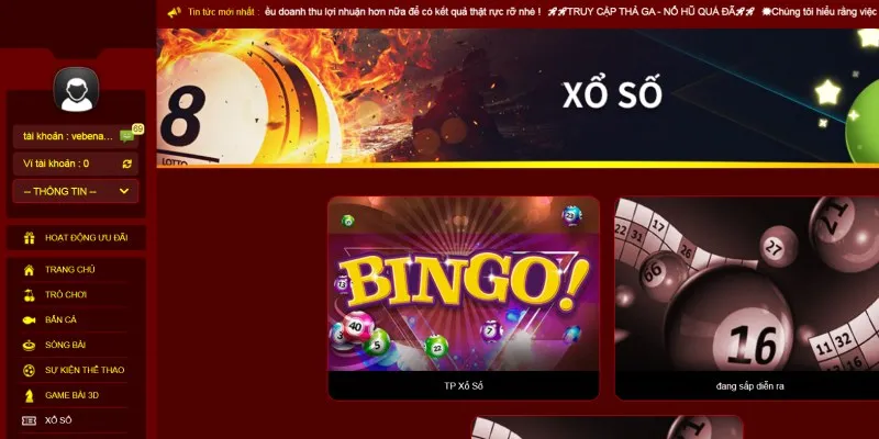 Giới thiệu khái quát về sảnh Saba Lottery 33win